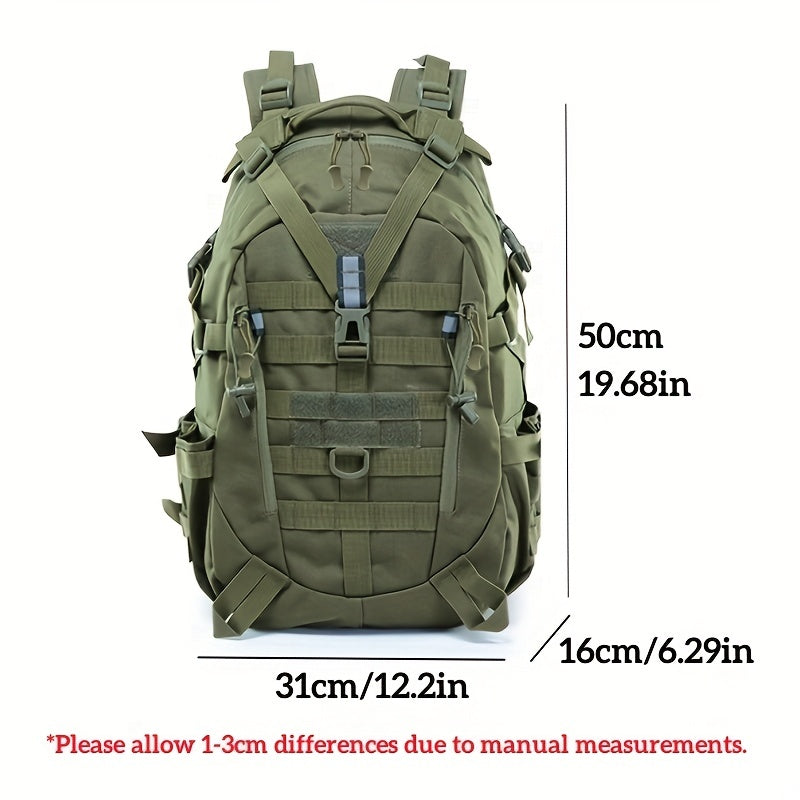 Waterproof 10.57gal Camping Backpack - Tactical Storage Bag