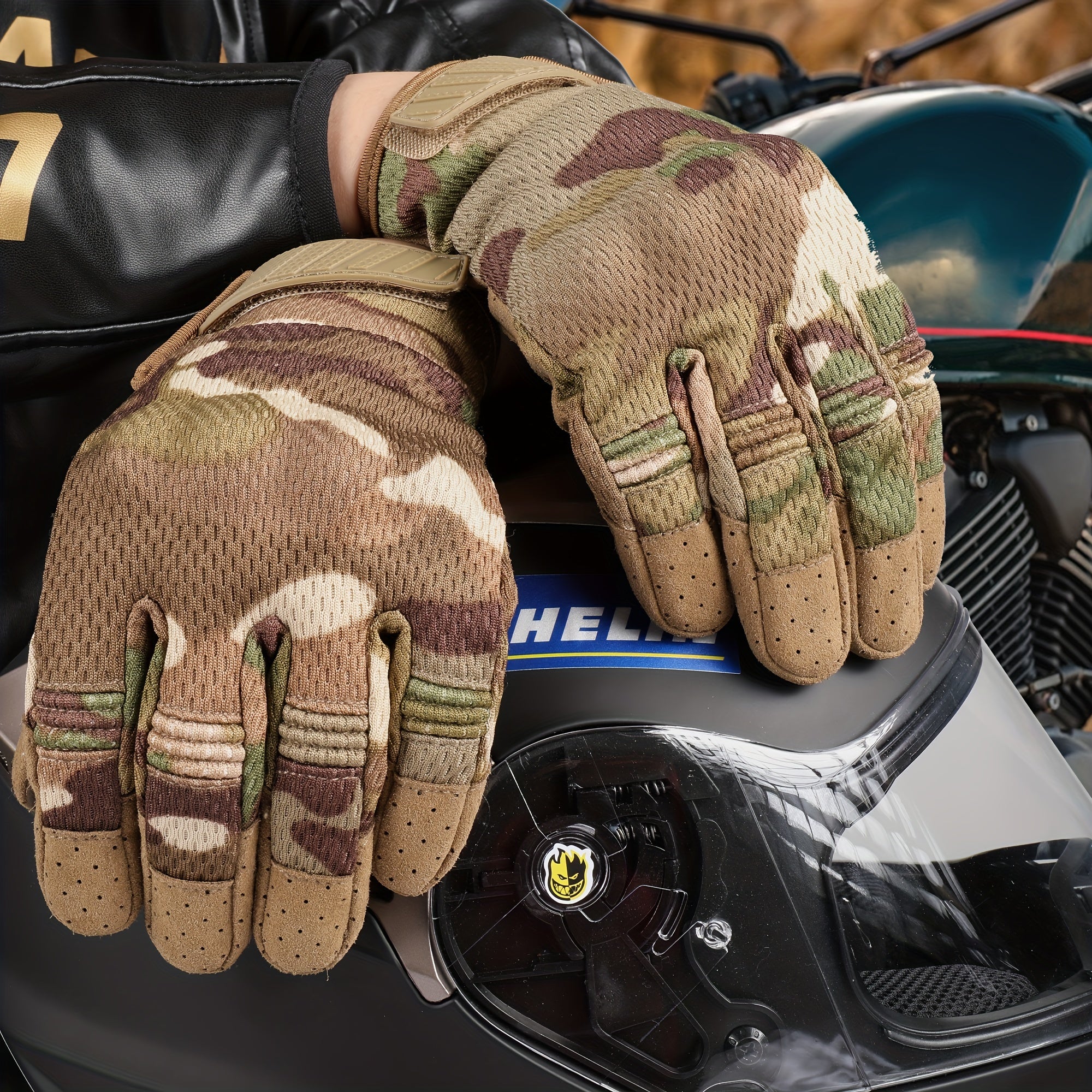 MVPTOO Breathable Camouflage Gloves