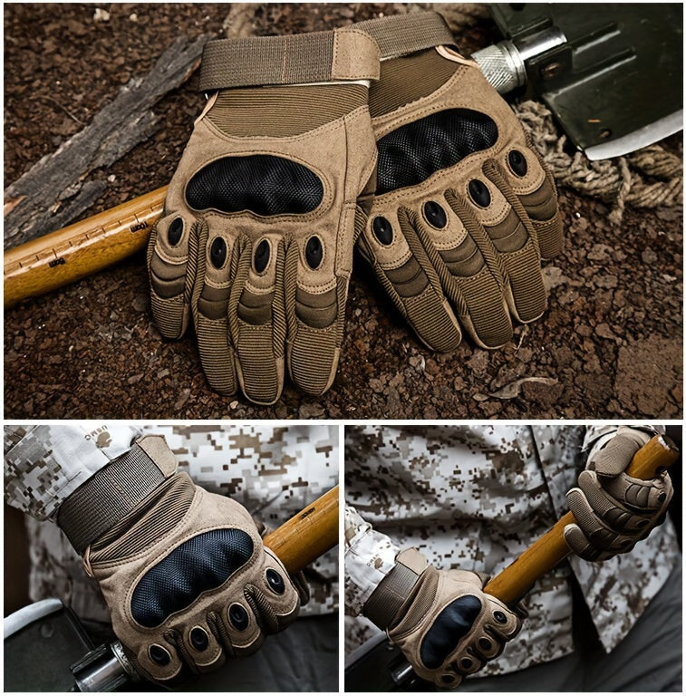 Touch Screen Professional Hard Knuckles Gloves