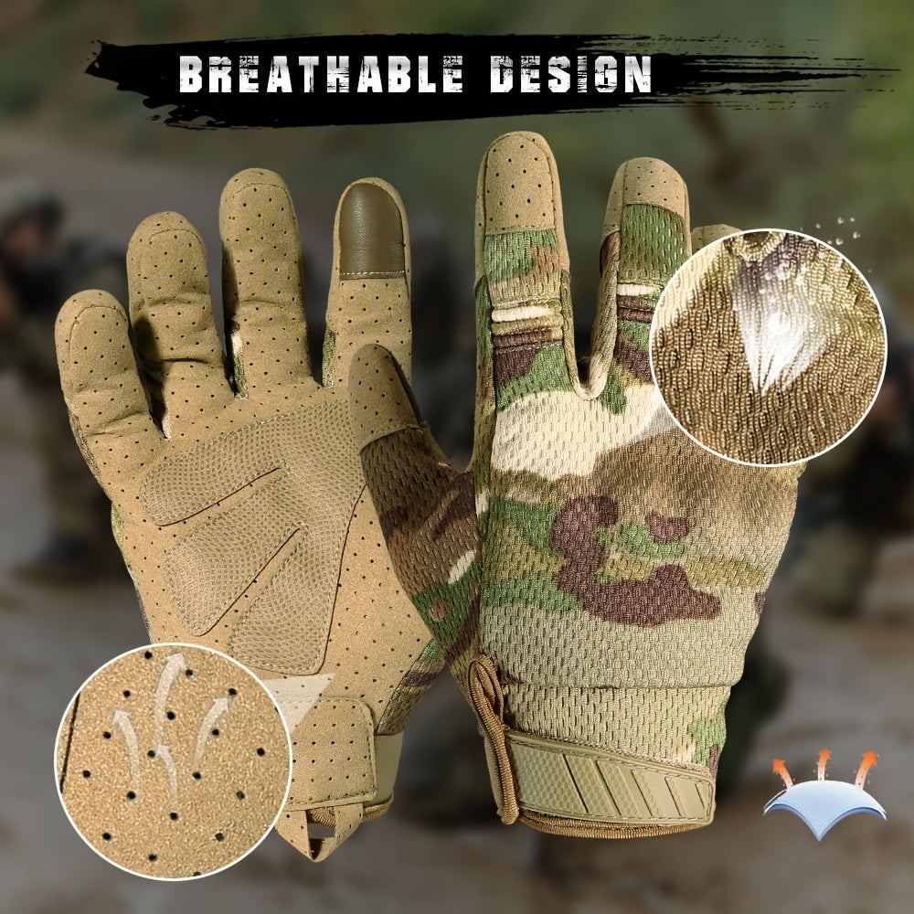 MVPTOO Breathable Camouflage Gloves