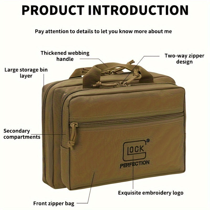 Glock 600D Nylon Waterproof Tool Bag + FREE CAMOUFLAGE CAP [LAST UNITS AVAILABLE]