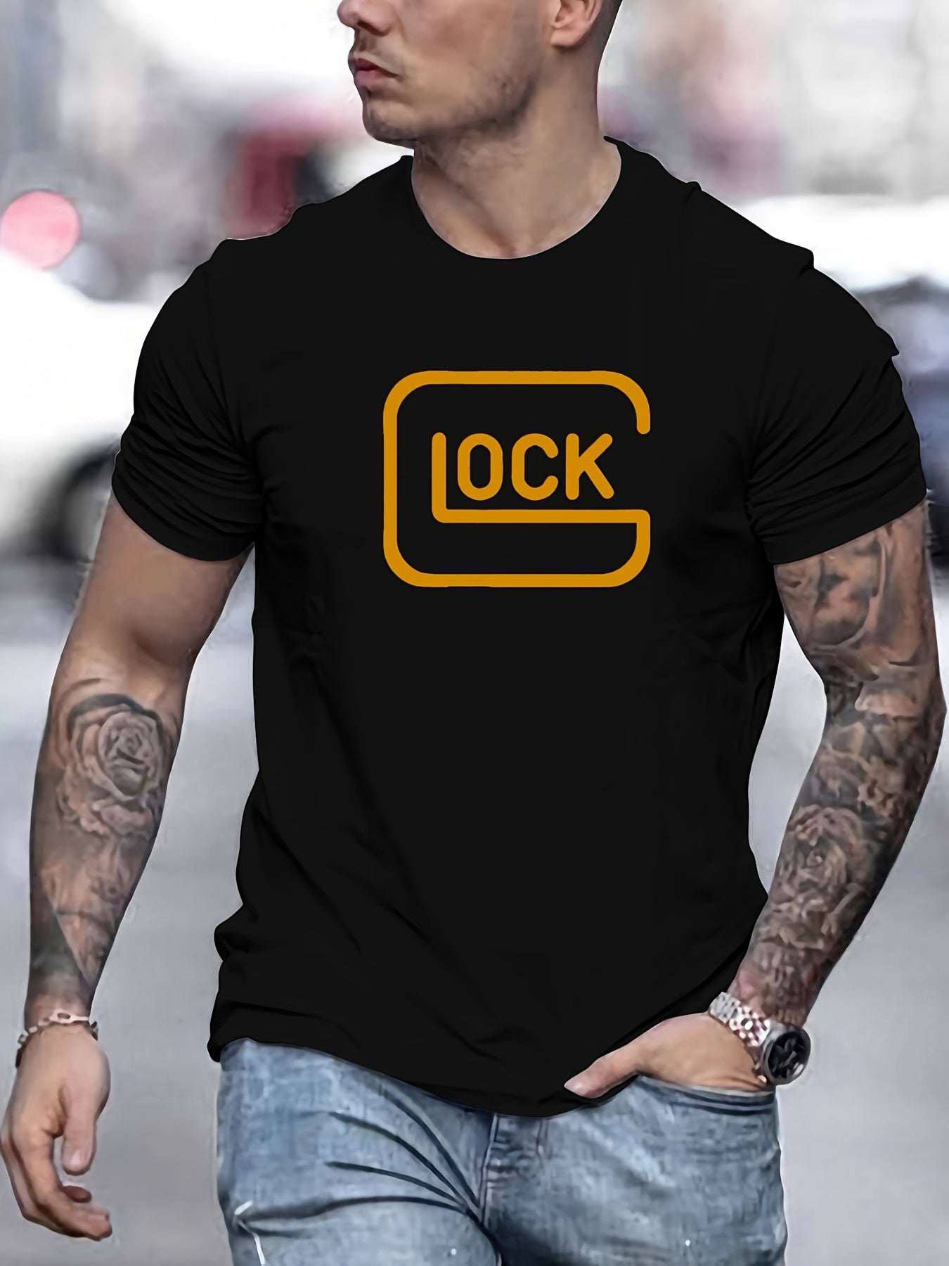 Glock Men's Short-Sleeve T-Shirt + FREE CAMOUFLAGE CAP [LAST UNITS AVAILABLE]