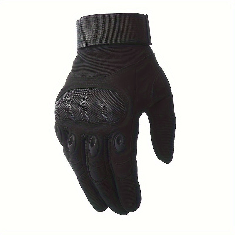 Touch Screen Professional Hard Knuckles Gloves + FREE CAMOUFLAGE CAP [LAST UNITS AVAILABLE]