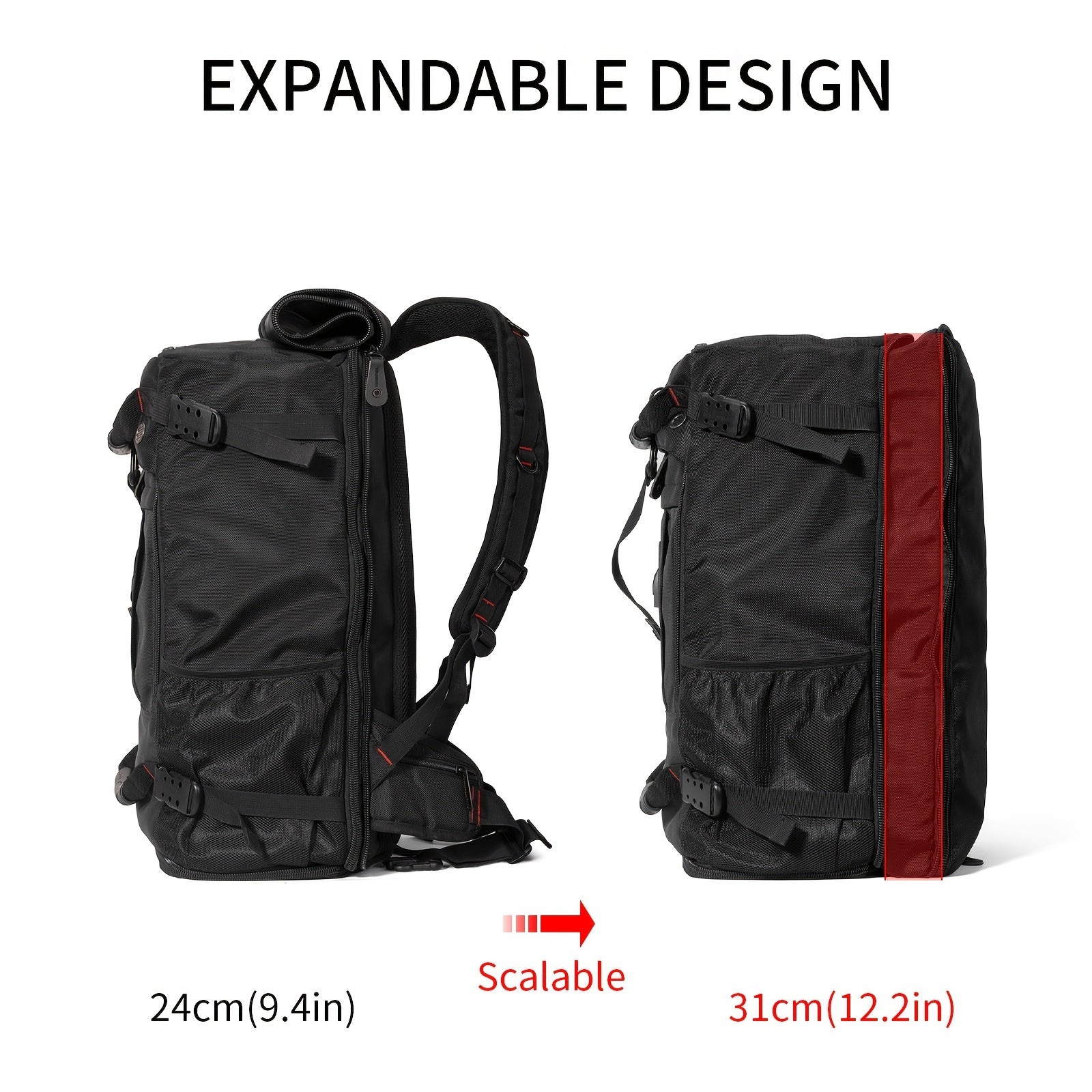 Travel Backpack Carry On Durable Convertible Duffle Bag