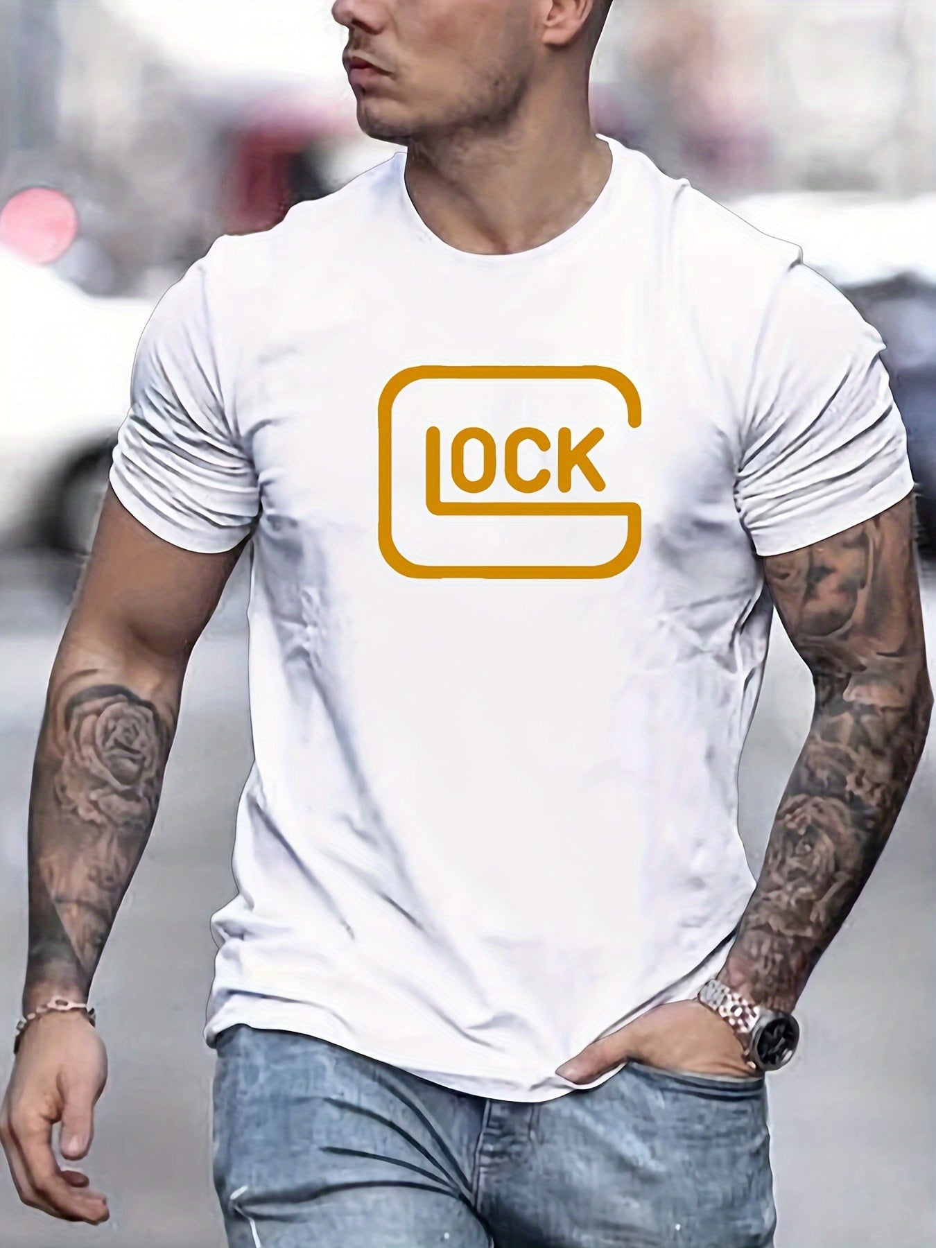 Glock Men's Short-Sleeve T-Shirt + FREE CAMOUFLAGE CAP [LAST UNITS AVAILABLE]