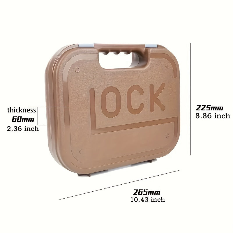 Glock Shock Absorption Lockable Hard Case