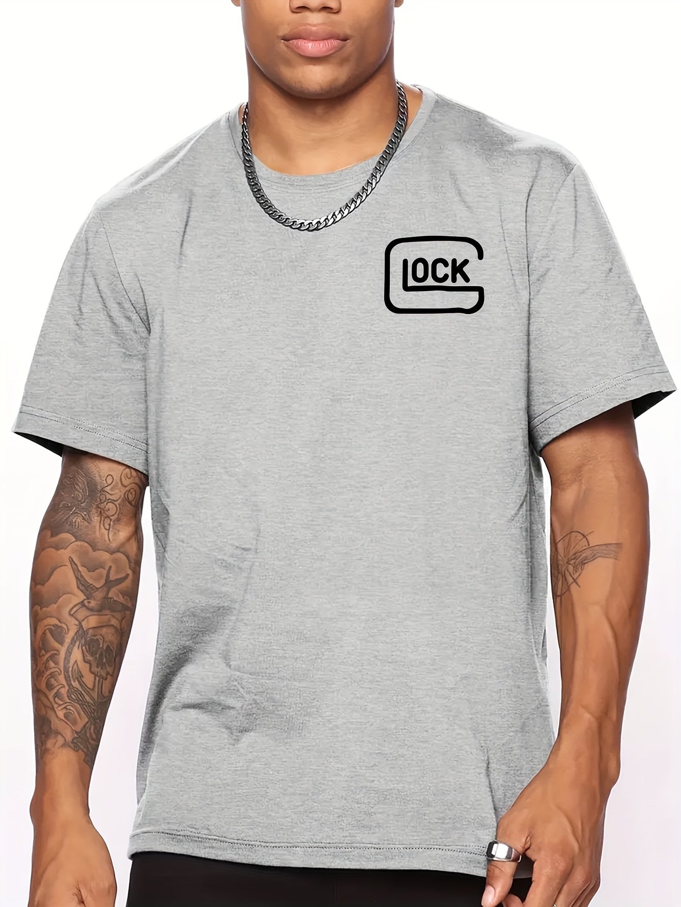 Glock LOCK Graphic T-Shirt + FREE CAMOUFLAGE CAP [LAST UNITS AVAILABLE]