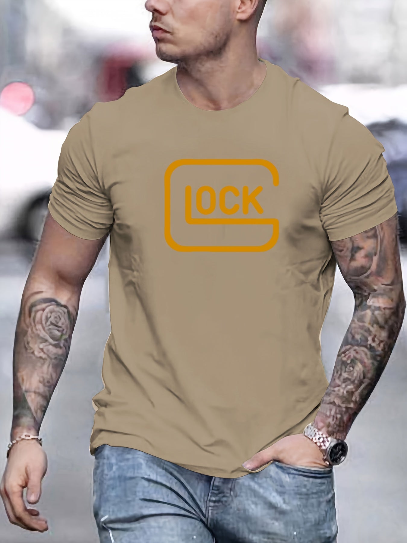 Glock Men's Short-Sleeve T-Shirt + FREE CAMOUFLAGE CAP [LAST UNITS AVAILABLE]