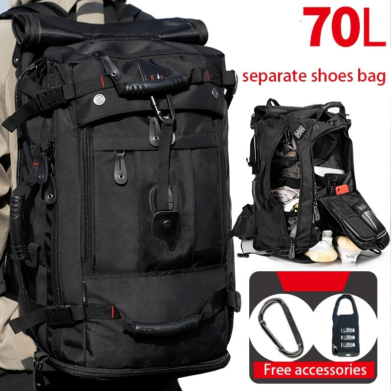 Travel Backpack Carry On Durable Convertible Duffle Bag + FREE CAMOUFLAGE CAP [LAST UNITS AVAILABLE]