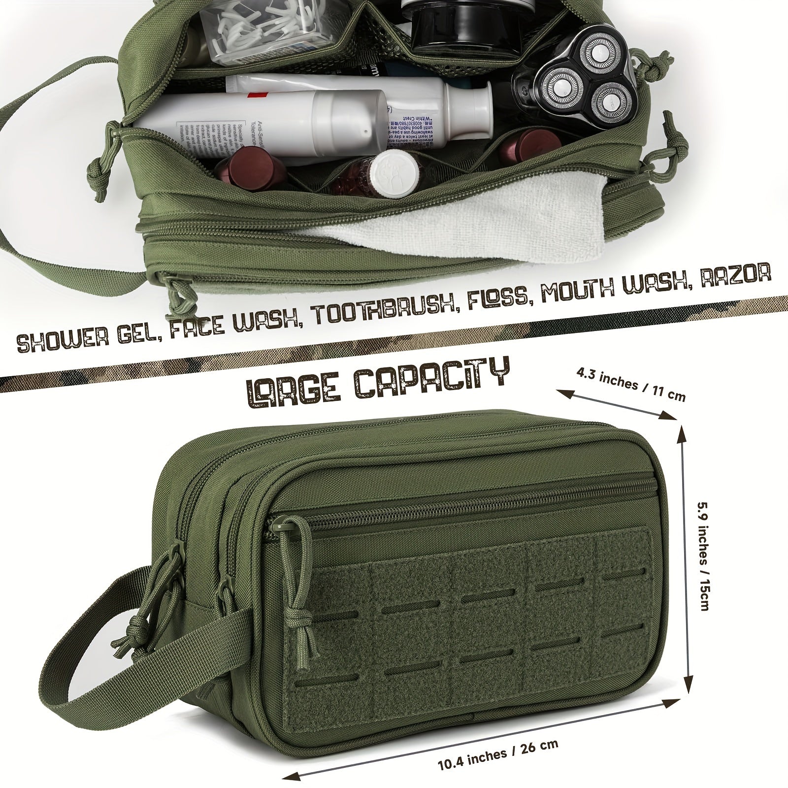 Tactical Toiletry Bag Oxford Cloth