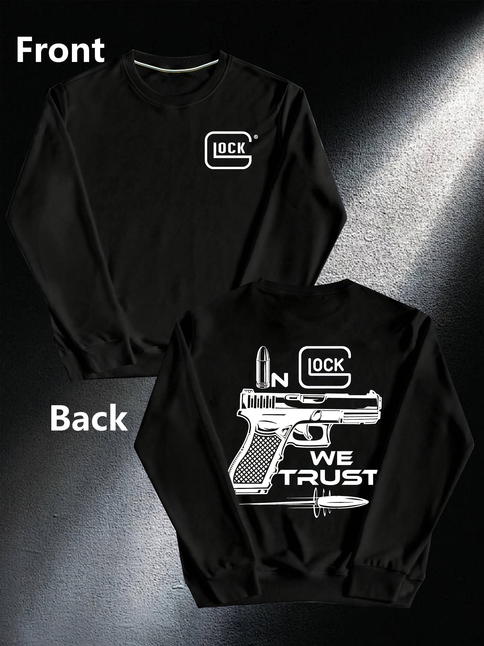 Glock Basic Style Sweatshirt + FREE CAMOUFLAGE CAP [LAST UNITS AVAILABLE]