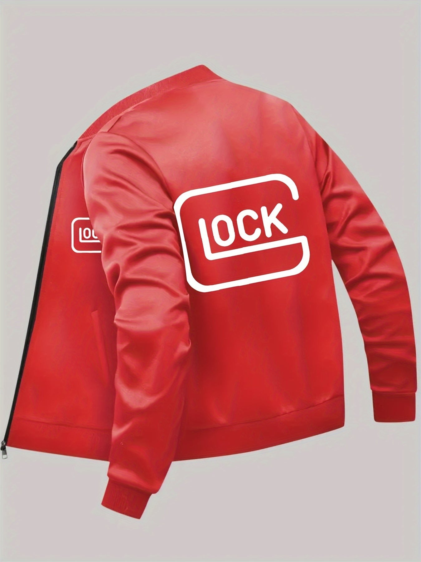 Glock Letter GLOCK Print Stand Collar Jacket + FREE CAMOUFLAGE CAP [LAST UNITS AVAILABLE]