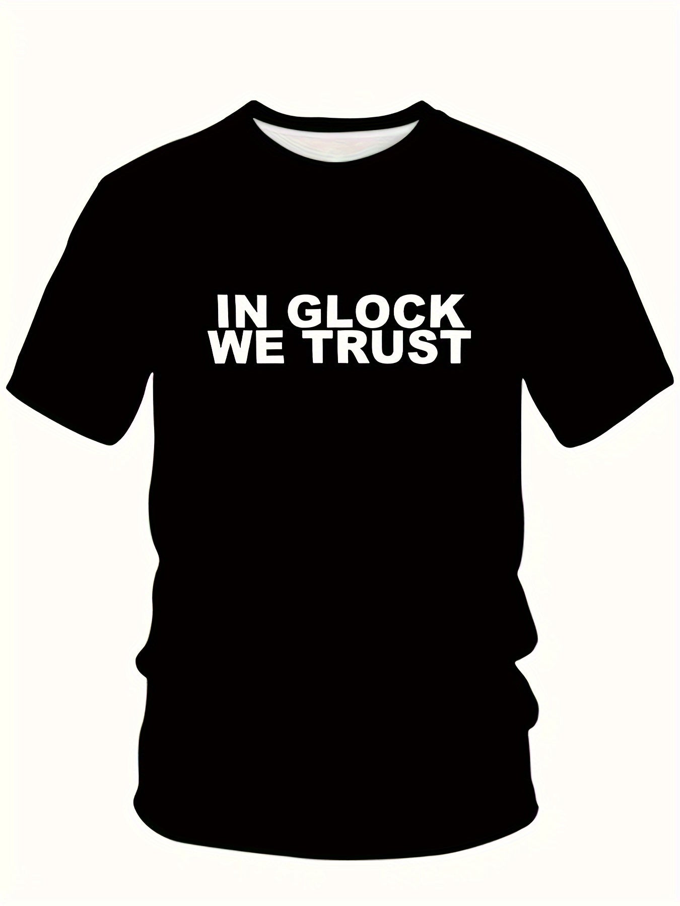 In Glock We Trust Men's Vintage Graphic + FREE CAMOUFLAGE CAP [LAST UNITS AVAILABLE]