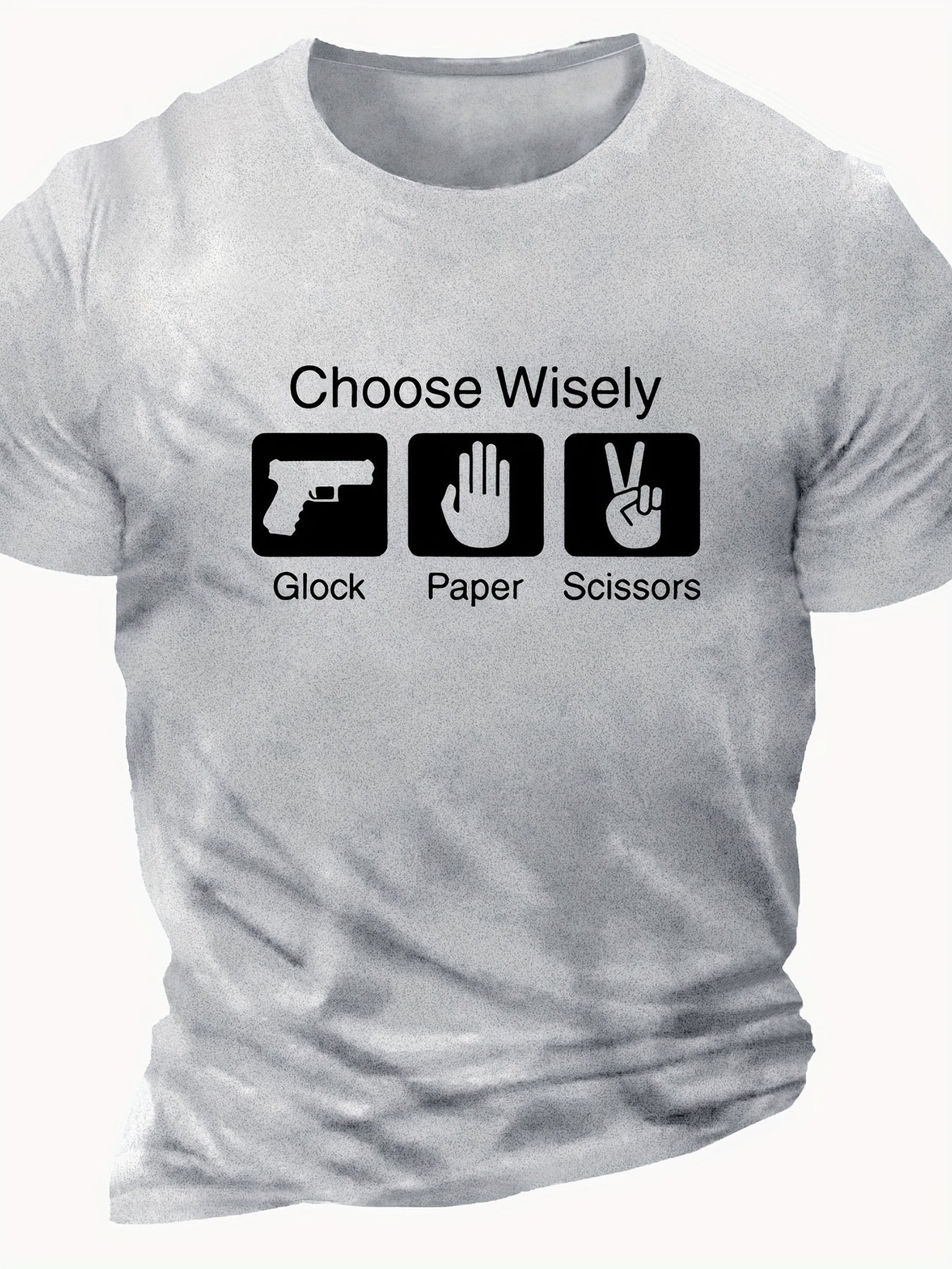 Glock Oversized 'Choose Wisely' Graphic T-Shirt + FREE CAMOUFLAGE CAP [LAST UNITS AVAILABLE]