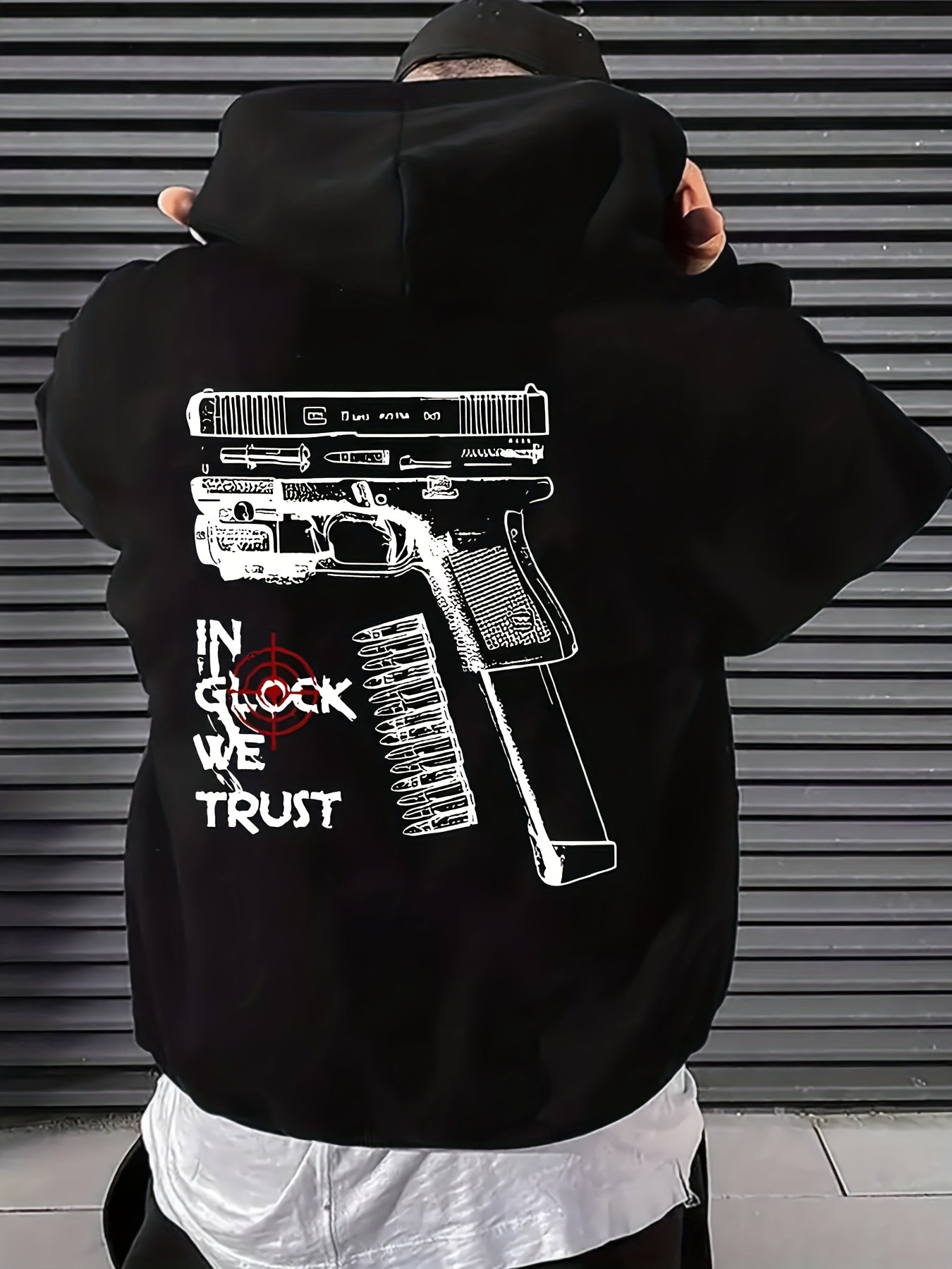 IN GLOCK WE TRUST Printing, Men's Casual And Cozy Hoodies + FREE CAMOUFLAGE CAP [LAST UNITS AVAILABLE]