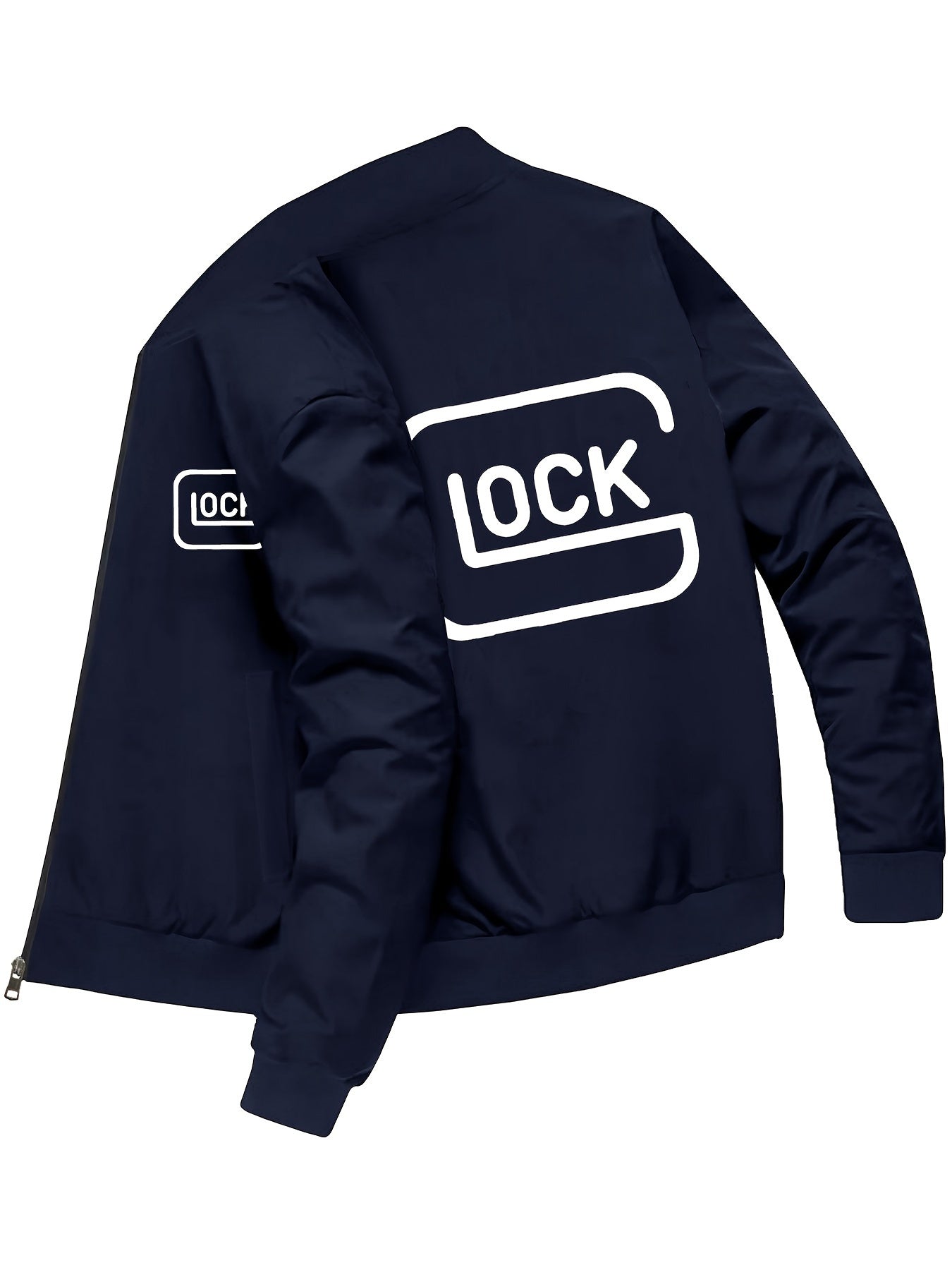 Glock Letter GLOCK Print Stand Collar Jacket + FREE CAMOUFLAGE CAP [LAST UNITS AVAILABLE]