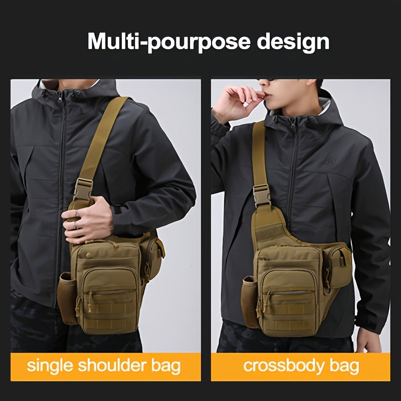 Leisure Crossbody Bag For Travel, Climbing, Camping