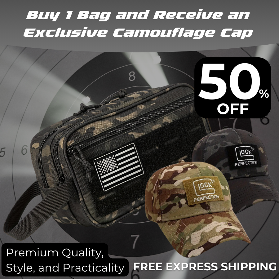 Tactical Toiletry Bag Oxford Cloth + FREE CAMOUFLAGE CAP [LAST UNITS AVAILABLE]