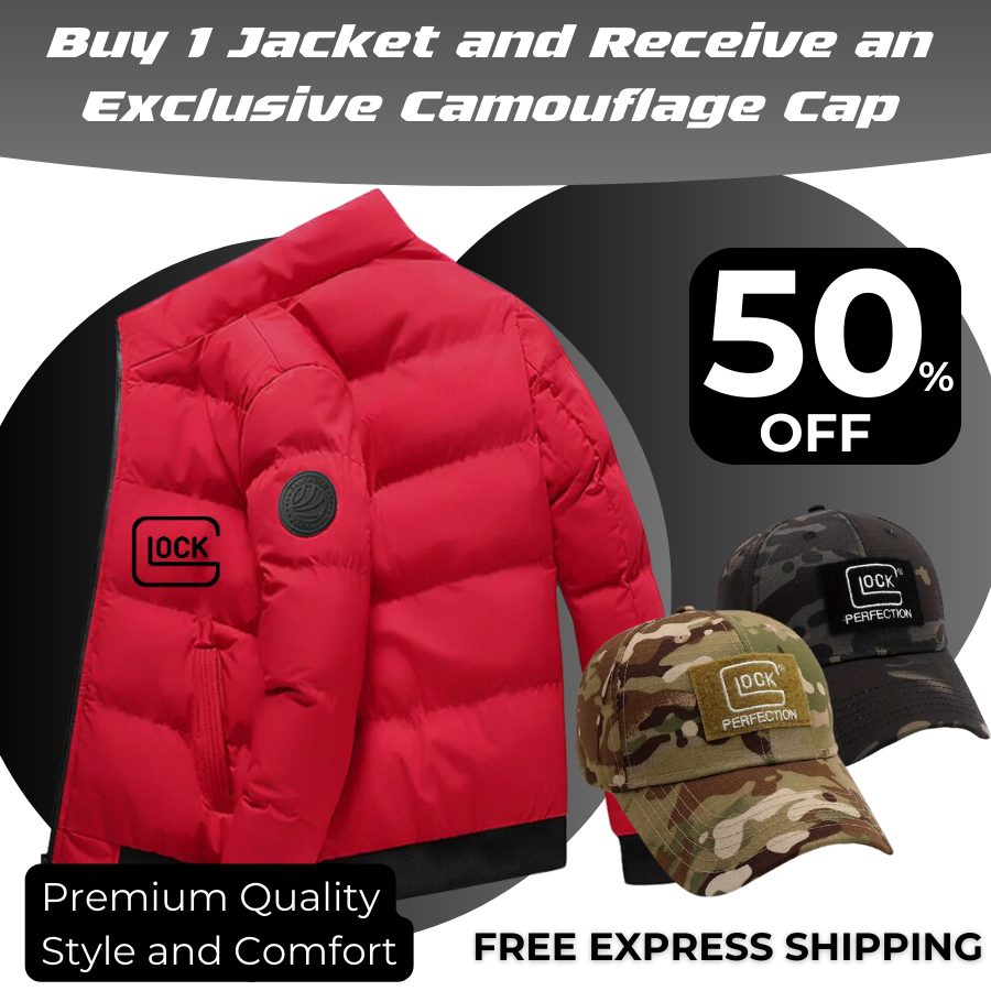 Winter Glock Jackets + FREE CAMOUFLAGE CAP [LAST UNITS AVAILABLE]