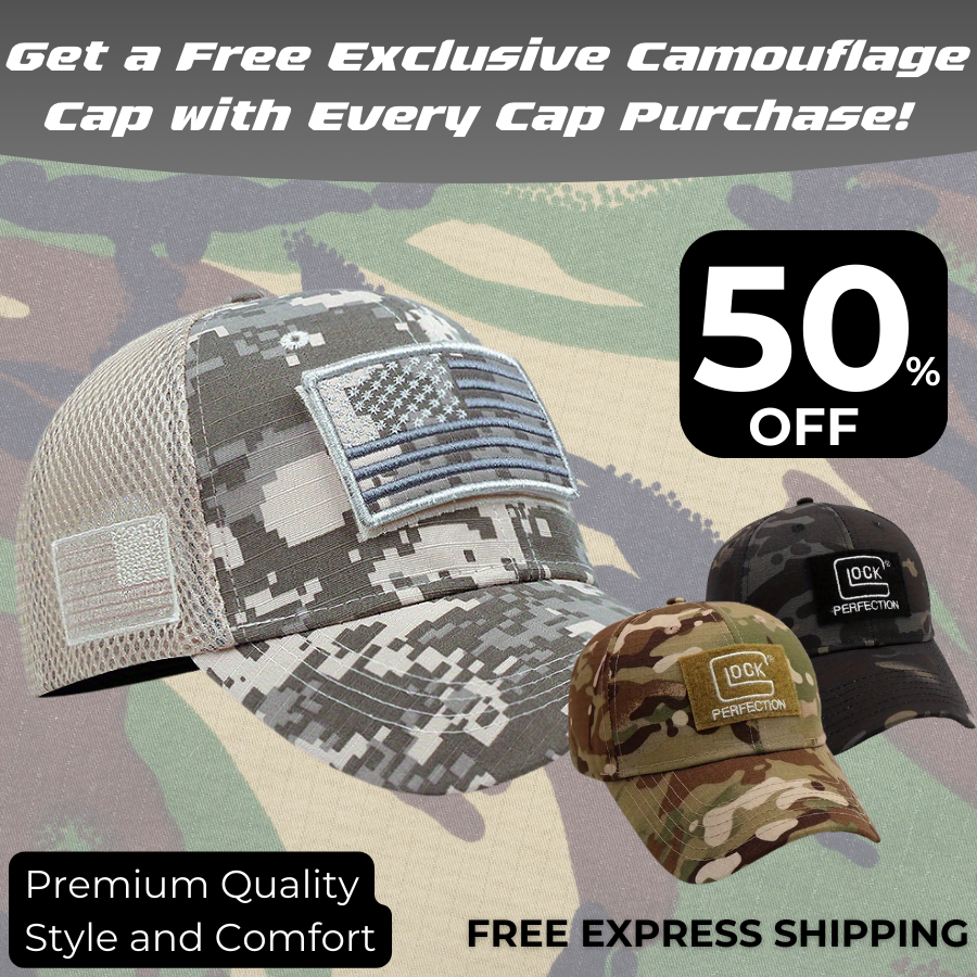 Sunshade Breathable Baseball Cap For Graduation + FREE CAMOUFLAGE CAP [LAST UNITS AVAILABLE]